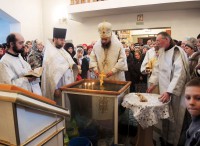 Праздник Богоявления в соборе св. ап. Андрея Первозванного г. Карасука (видео)