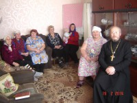 Миссионерский визит священнослужителя в пос. Рождественский Кочковского района