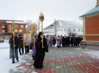 Начало крестного хода в Карасукской епархии и молитва о мире и благополучии  в Крыму и Севастополе