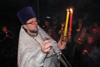 Пасхальное богослужение в с. Половинном Краснозерского района