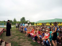 Встреча епископа Филиппа с детьми в лагере «Лесная поляна» (видео)