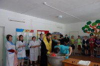 Крещение в детском туберкулезном санатории