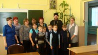 Собрание в Новониколаевской школе