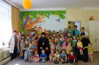 На Пасху епископ Филипп  посетил  детский туберкулезный санаторий