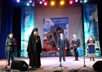 В Краснозерском районе встретили поезд памяти «За духовное возрождение России» (видео)