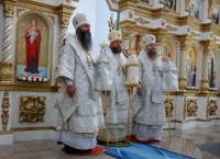 Освящение Кафедрального собора в честь Живоначальной Троицы в Ордынске (видео)