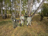 В Доволенском хуторе прошли полевые сборы сибирских казачьих войск