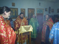 Всенощное бдение в канун празднования  Иверской иконе Божией Матери  в Ордынске