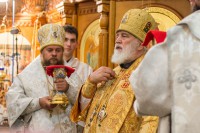 Епископ Филипп принял участие в  Божественной литургии с митрополитом  Минским и Заславским  Павлом, Патриаршим Экзархом   всея Беларуси