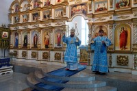 Архиерейское служение в соборе в честь Живоначальной Троицы р. п. Ордынского (видео)