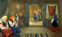 Иеромонах Мефодий (Андреев) посетил  Дом престарелых г. Карасука