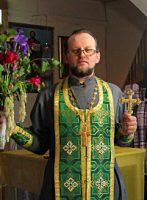 Епископ Филипп поздравил протоиерея Евгения Зверева с Днем рождения