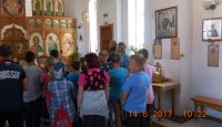 Ермаковские школьники в Кочковском храме