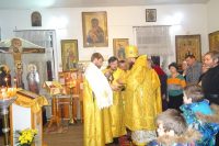 Архиерейское служение в престольный праздник в р. п. Ордынское (видео)