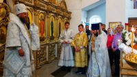 Архиерейская литургия в Кафедральном соборе г. Карасука (видео)