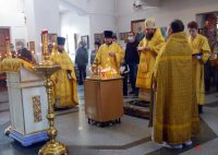 Архиерейское служение в Кафедральном соборе г. Карасука (видео)