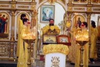 Архиерейская Литургия и чин прощения в Кафедральном соборе г. Карасука (видео)