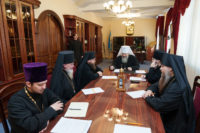 Епископ Фиоипп принял участие в Архиерейском совете Новосибирской митрополии