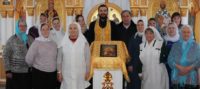 Молебен в храме  св. равноапостольного  князя Владимира г. Карасука